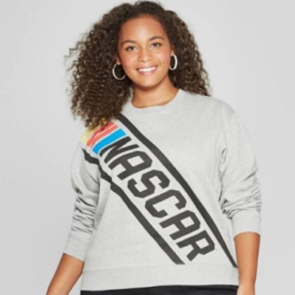 Nascar Graphic Logo Sweatshirt Size XXL - Picture 2 of 10